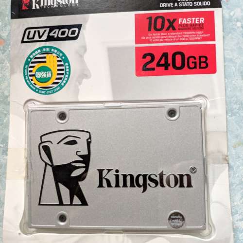 有保 Kingston UV400 240GB SSD 固態硬碟 not 256GB 480GB 512GB 120GB 160GB