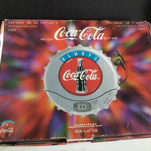 珍藏多年罕有Coca-Cola CD機