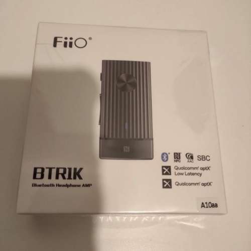 99%New Fiio BTR1K Bluetooth無線藍牙5.0耳擴 獨立DAC 高通QCC晶片 NFC連接 另送充...