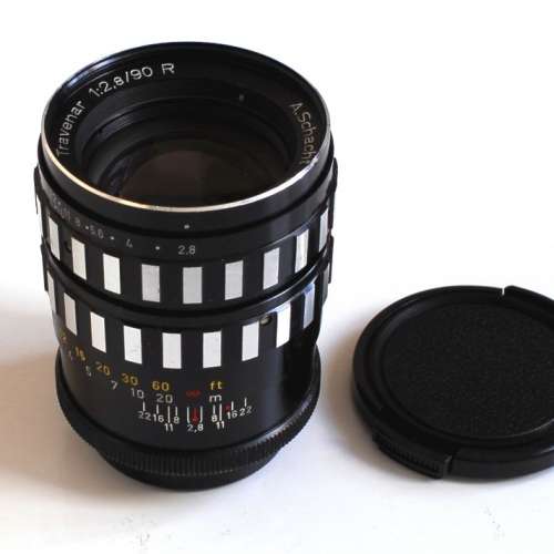 A.Schacht Ulm Travenar 90mm F2.8 R M39 mount made in Germany