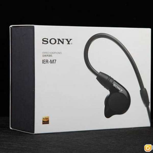 Sony監聽級4動鐵耳筒 IER-M7