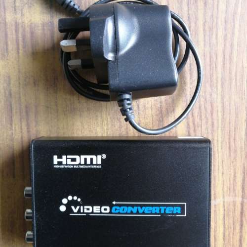 video/s-video 轉HDMI 輸出盒