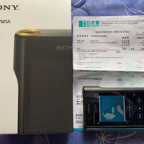 Sony NW-WM1A 黑磚