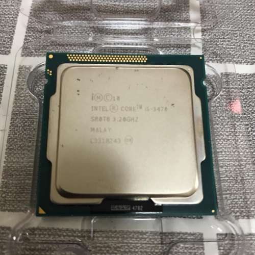 二手 INTEL CORE I5-3470 LGA1155 CPU