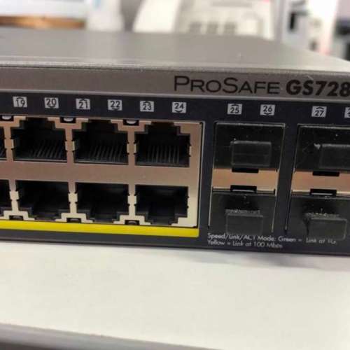 Netgear GS728TPP 28-Port Gigabit Ethernet PoE Switch 384W