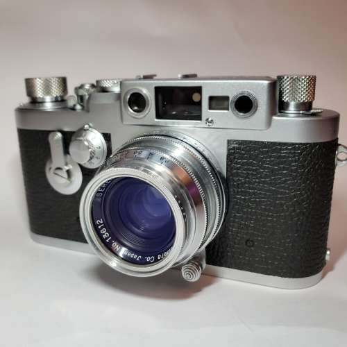 後期 Leica IIIG with canon 35mm 2.8