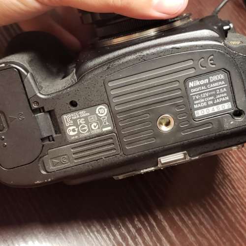 Nikon D800E(有盒)(本人全新買入)+16G CF x 3pcs + 1原廠電 + 手帶