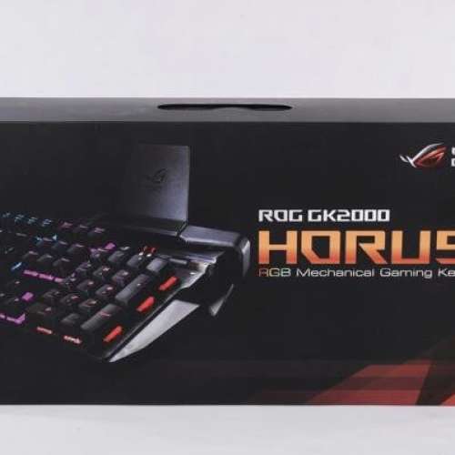 [全新] ROG GK2000 HORUS Mechanical Gaming Keyboard 機械式電競鍵盤