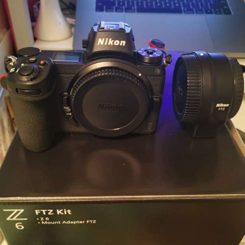 Nikon Z6 FTZ kit 95%New