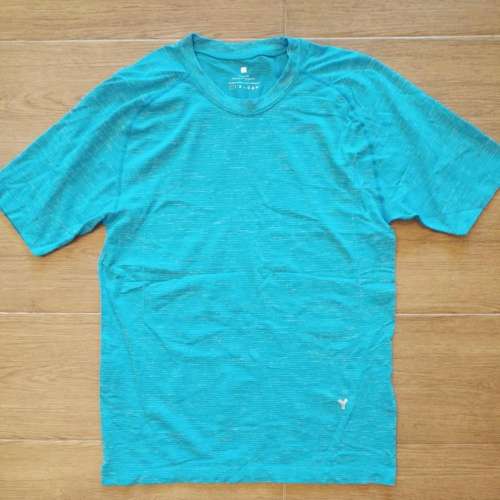 Y Athletics Silver-air T shirt, Anti-odor, Size S, 100% new, Blue
