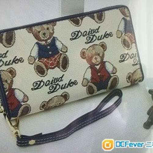 女士長𣢾小清新韓版小熊時尚錢包