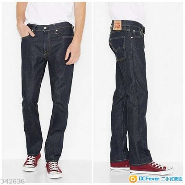 清櫃 99%新 Levi's Men's 513 Slim Straight Jean 30W 腰 X 32L 長 有實物圖 牛仔褲