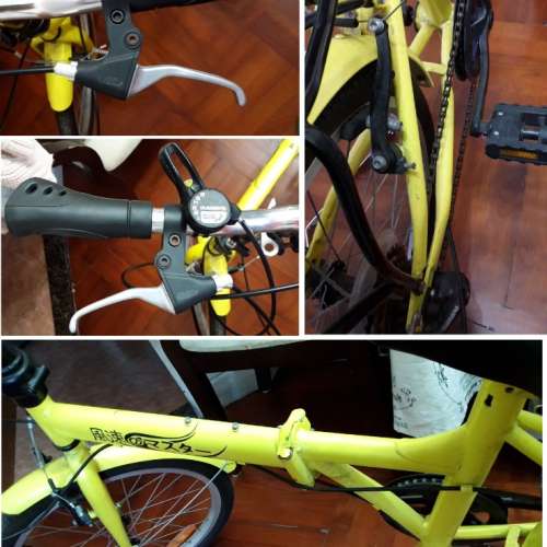 成人單車  可摺 20吋