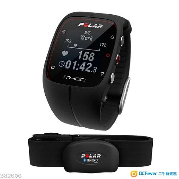 Polar M400 smart watch 連心跳帶