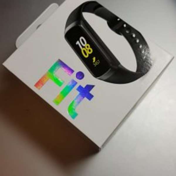 100%全新行貨三星Samsung Galaxy Fit 黑色運動智能手環 (未開封)