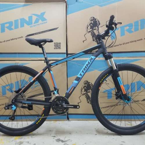 《免費送貨優惠》＊油壓碟剎 ,啤令轆＊TRINX 30速 可鎖前叉 27.5吋 鋁合金 山地車 ...