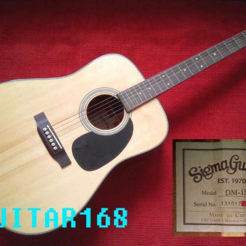 Sigma 前 Martin 子母廠 DM-1ST Acoustic Guitar 全實木單板木結他