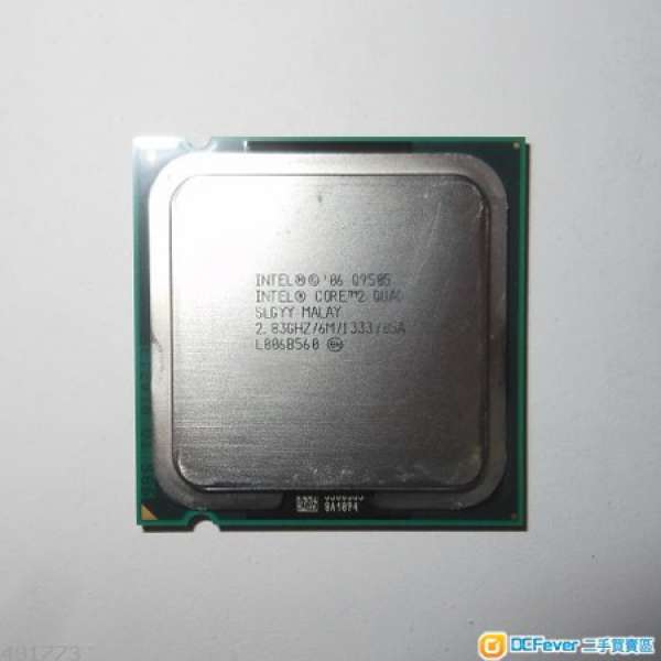 Intel Core 2 Quad Q9505 2.83GHz 6M 1333MHz LGA775 4核CPU!
