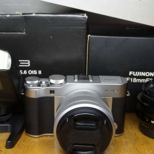 Fujifilm X-A3 + 15-45mm + 18mm F2 + ...