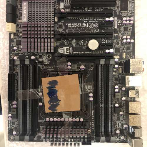 二手 GIGABYTE X79-UP4 X79 DDR3 USB3 LGA2011 ATX MB
