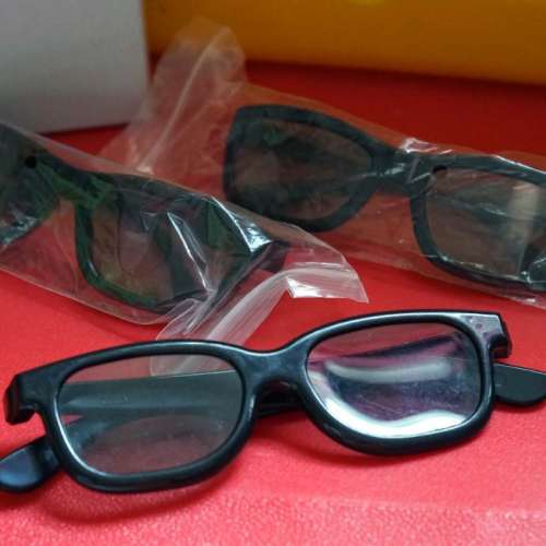 3D 眼鏡 3副