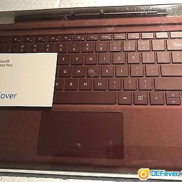 全新未開盒Microsoft Surface Signature Keyboard - Red