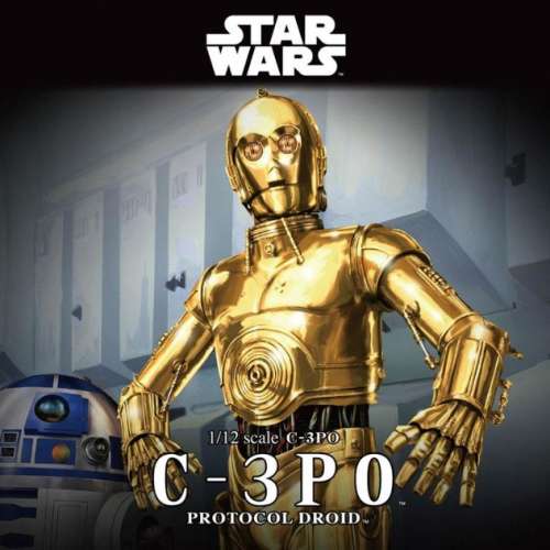 Bandai 星球大戰 Star Wars 1/12 C-3PO 金色