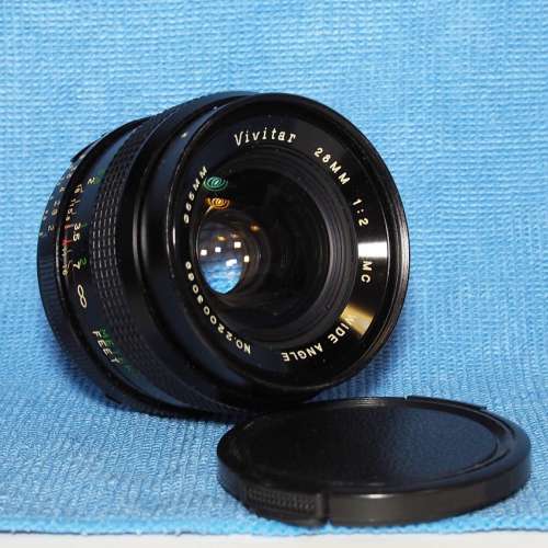 90% New Vivitar 28mm f2 Nikon Mount