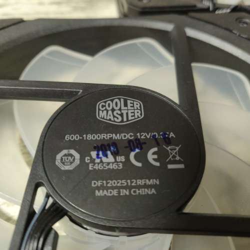 cooler master df120 rgb 12v fan 機箱散熱風扇