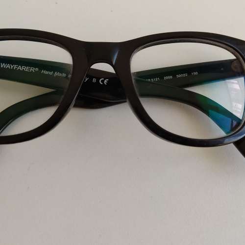 90%新New Ray-Ban Ray Ban RX5121 Original Wayfarer 2000眼鏡glasses