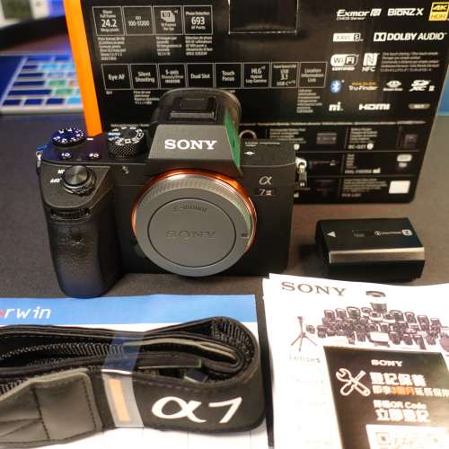 行貨保養至2021年月九月，99%新Sony A73, A7III