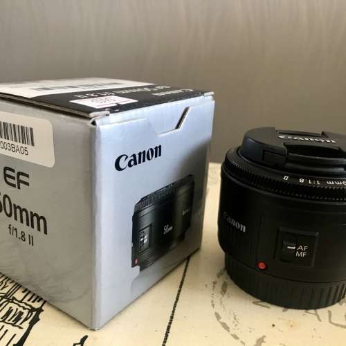 Canon EF 50mm f/1.8 II （> 95%新淨）