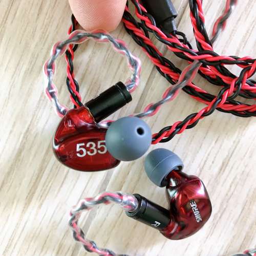 Shure se535 red limited edition + 藍牙線