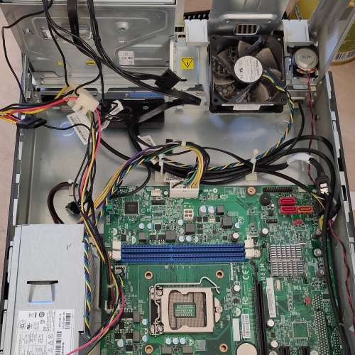 lenovo H81 Motherboard + case + power supply + DVD