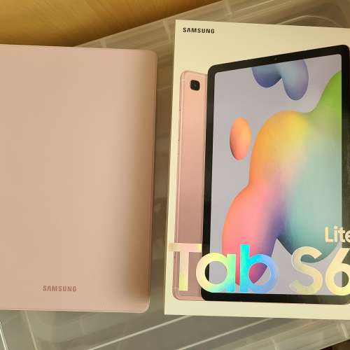 99.99% 新行貨 Samsung Galaxy Tab S6 Lite LTE 插卡 粉紅色 全新一樣 連原廠 book...