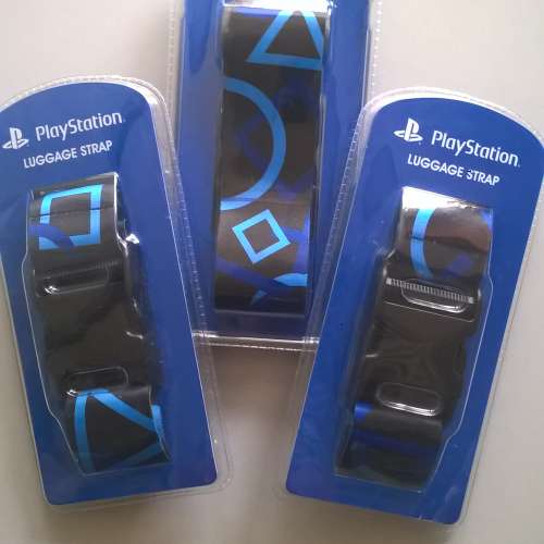 全新 非賣品 限量 SONY PlayStation Luggage Strap 行李帶 PS4 PS5