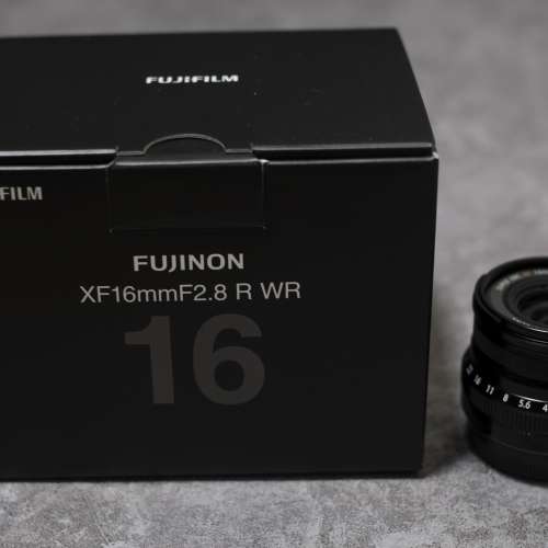 FUJINON XF 16mm f/2.8 R WR