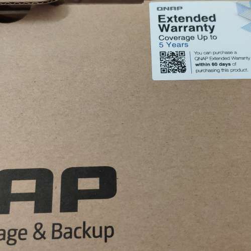 QNAP TS-253be 2bay nas 跟2隻WD40efrx 4TB硬盤