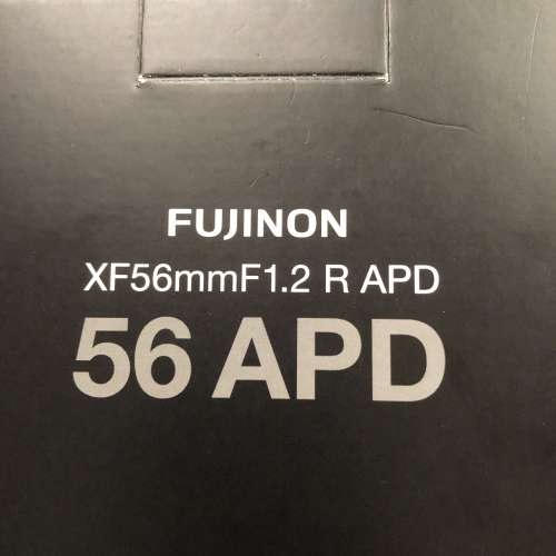 Fujifilm FUJINON LENS XF56mmF1.2 R APD 富士 鏡頭 lens