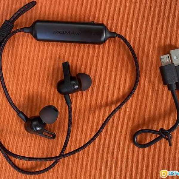 Momax Wave Wireless Headset (藍牙耳機 黑色)