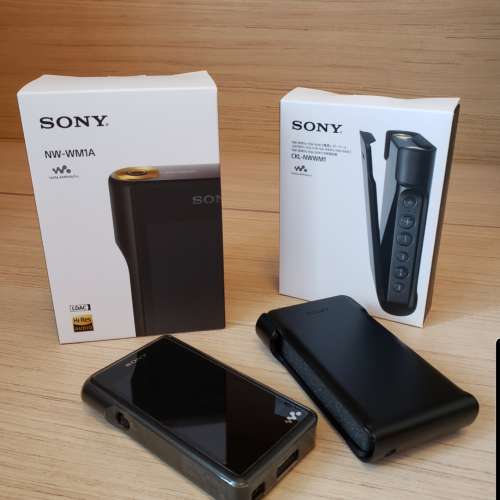 Sony WM1A 黑磚 連原廠皮套