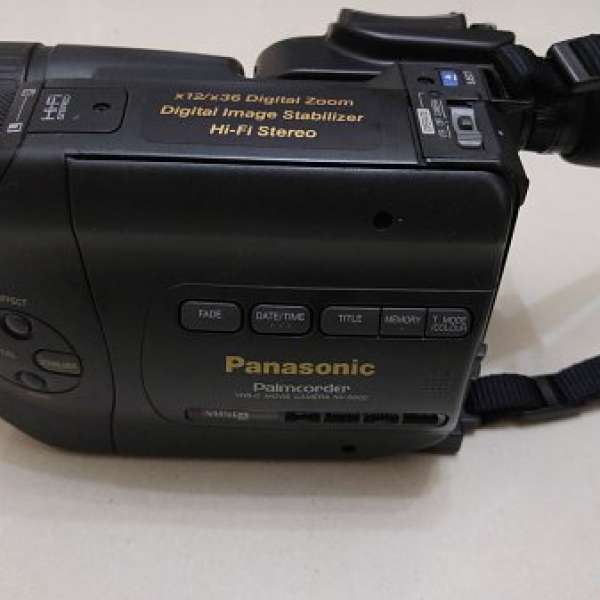 零件/ 收藏品 Panasonic Palmcorder VHS-C Movie Camera NV-S600EN 手提攝影機/ 攝錄...