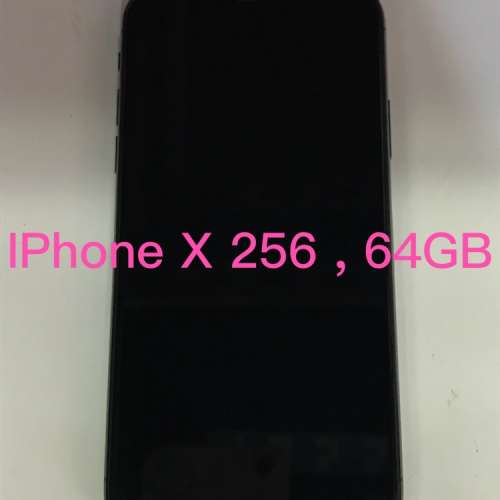 ❤️請致電我55350835或ws我❤️Apple iPhone X 256GB香港行貨98%新黑色白色4G,另有...