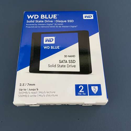 WD Blue 2TB 2.5 inch SATA SSD