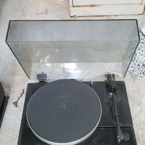 THORENS TD-318，不知好壞，冇火牛試  新舊外觀如圖