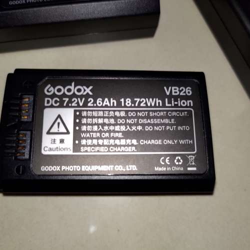 GODOX VB26 神牛 V1 閃光燈 電池
