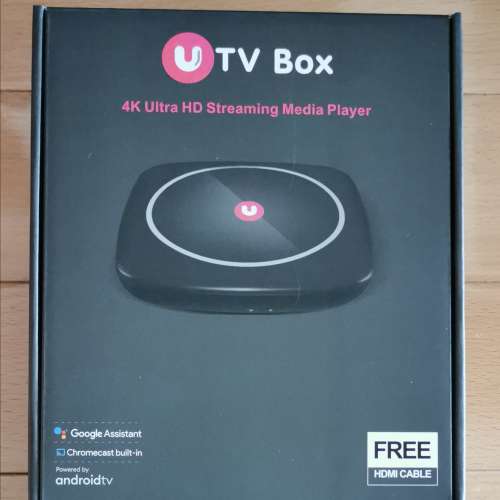 UTV Android TV box,  built-in Chromecast & Google assistant