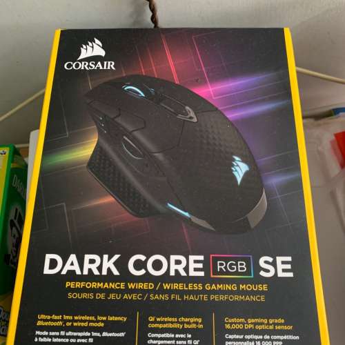 全新未拆封 Corsair Dark Core RGB SE MOUSE