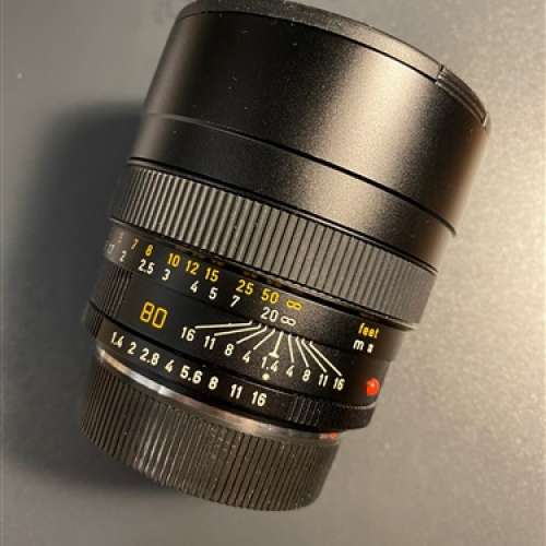 Leica Summilux-R 80mm f/1.4 (3 cam)