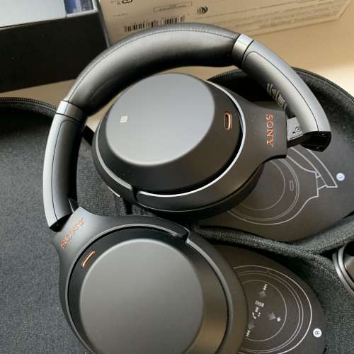 99%New Sony WH-1000XM3 Wireless Noise Canceling Over-Ear Headphones Black